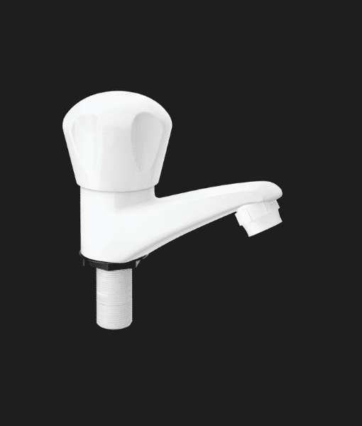 Pillar Cock (White)