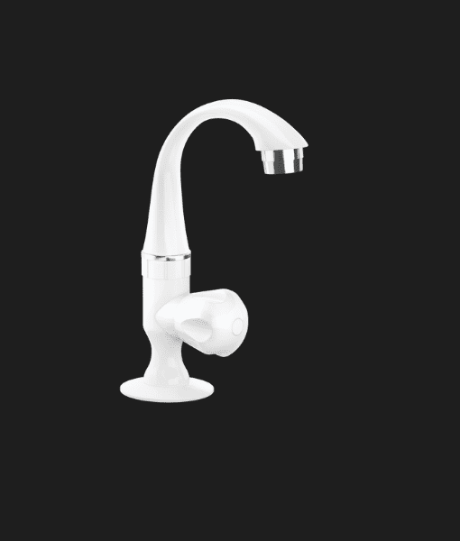 Swan Pillar Cock (White)