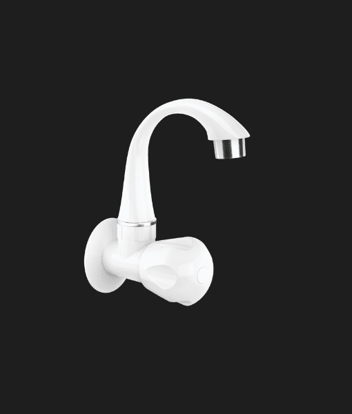 Swan Sink Cock (White)