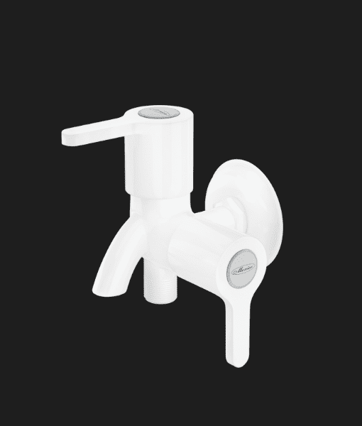 Two Way Bib Cock With Flange